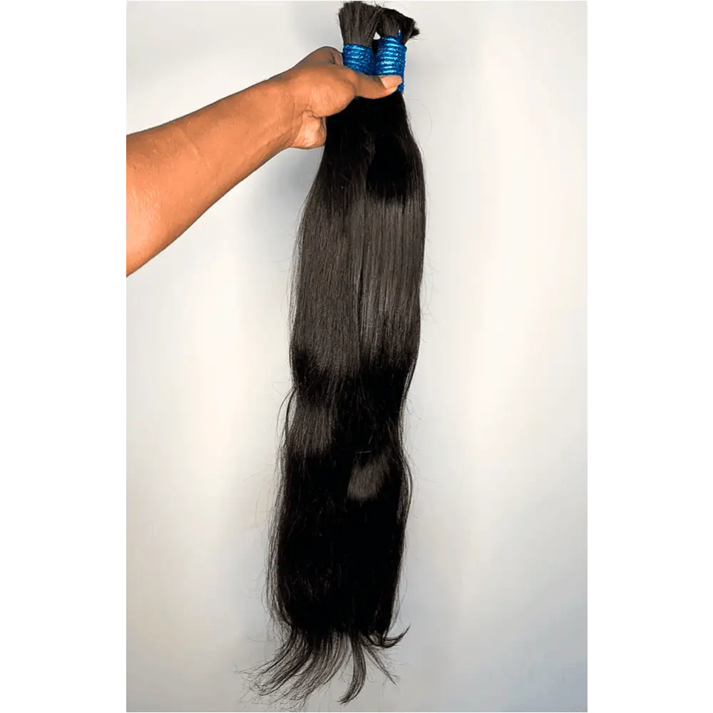 Mèches pour Extension au fil cheveux Brésiliens lisses-3