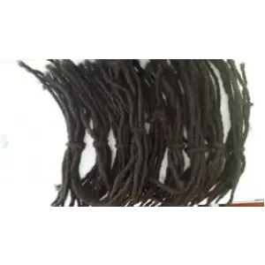 Nano Dreadlocks naturels cheveux afros fins largeur 0,4 cm - paquet de 10 pc-1