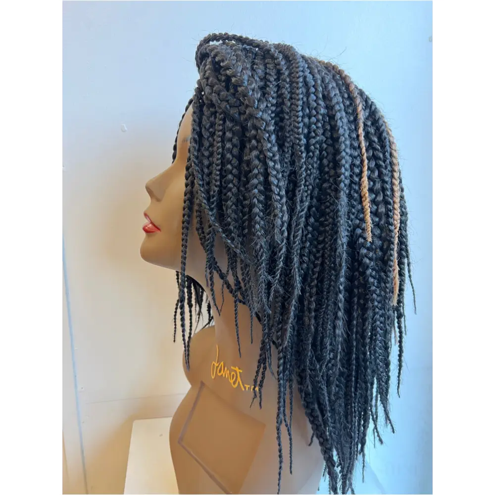 Perruque tressée box braid dégradé - Stefy-3