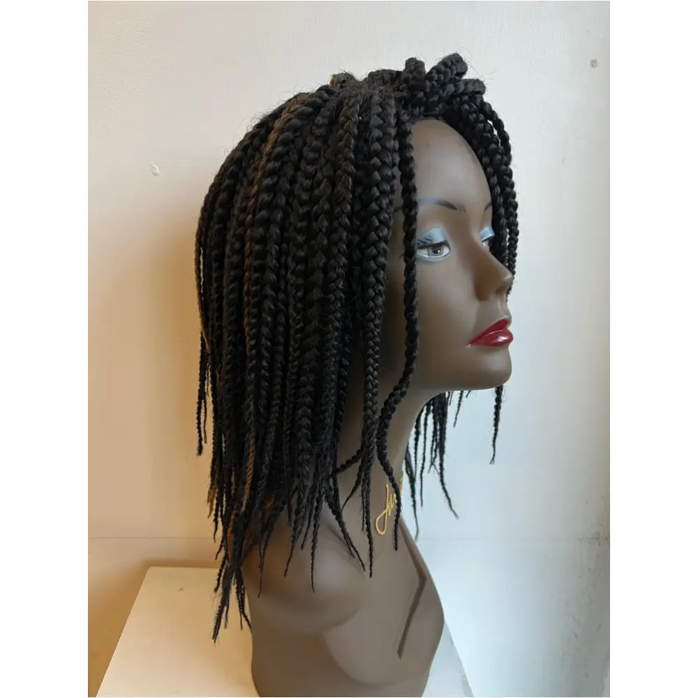 Perruque tressée box braid dégradé - Stefy-2