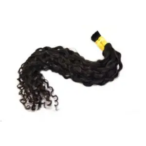 Piqué Lâché boucle brésilienne cheveux vierges-50 gr-0