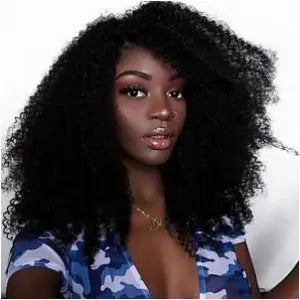 Tissage brésilien Kinky Curl frisés-1